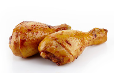 Roasted chicken legs