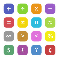 Math Financial Symbols