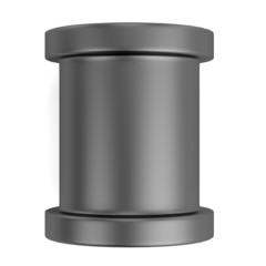 realistic 3d render of pipe
