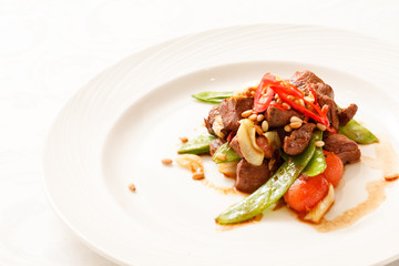 beef with vegetables