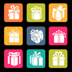 Gift icons