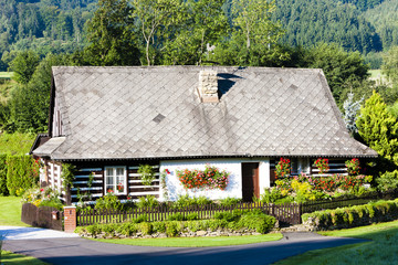 cottage with plants, Czech Republic