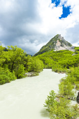 valley of river Verdon in spring, Provence, France