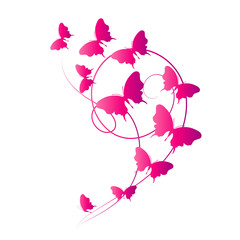 butterflies design