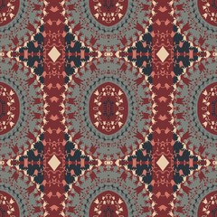 seamless pattern in retro style