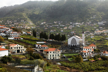 Fototapeta na wymiar Ribeira Brava auf Madeira in Portugal