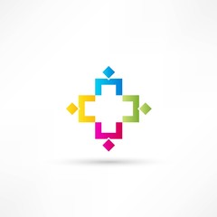 Business icon. Handshake.