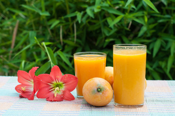 Mango juice so sweet