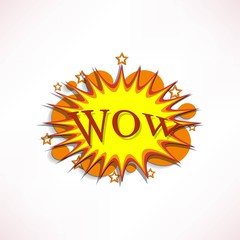 Comic book explosion.