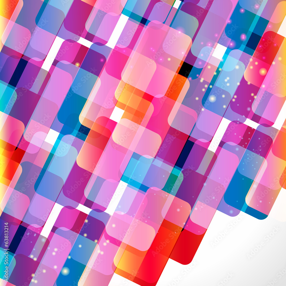 Poster multicolor abstract bright background. elements for design.