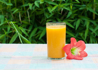 Mango juice so sweet