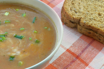 Vegetable cream soup