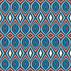 seamless pattern in retro style
