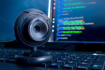 Web surveillance camera. Spying and safety on the Internet