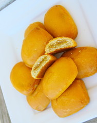 biscuits fourrés à l'orange