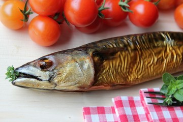 geräucherte makrele