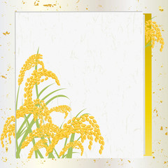 稲穂　秋　収穫　米