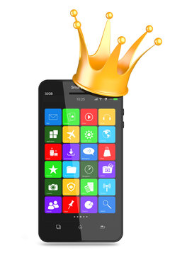 King mobile phone concept