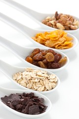 Muesli ingredients