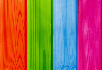 colored wooden planks backdrop