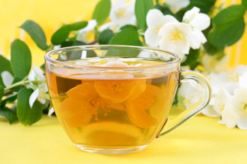 Cup of herbal tea