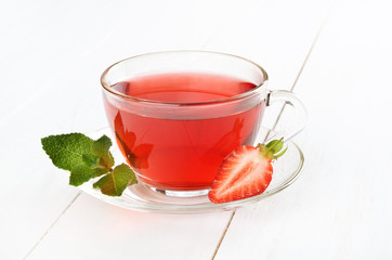 Strawberry tea