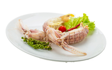 Boiled Spiny lobster