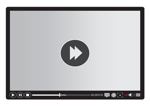 Video player media for web and mobile apps
