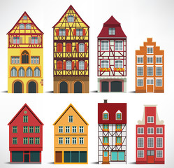 Classic European houses