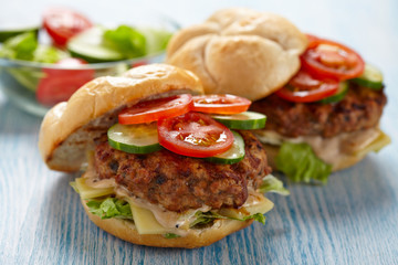 Fresh burgers