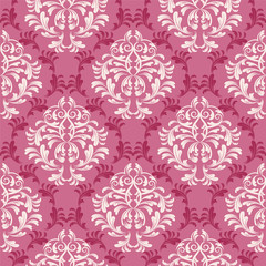 vector damask wallpaper. design elements. flower backdrop