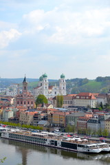 Obraz premium Dreiflüssestadt Passau