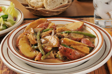 Chicken potato casserole