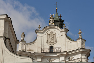 Fototapeta na wymiar Monastery of Discalced Carmelites. Berdychiv.