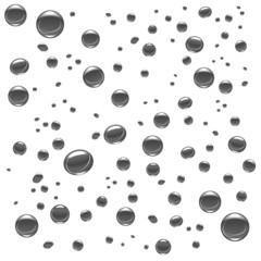 bubble gas black water background