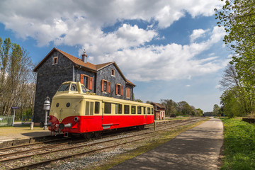 Obraz premium autorail micheline