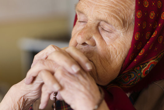 Old Woman Praying