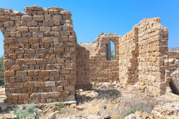 ruins of very old house