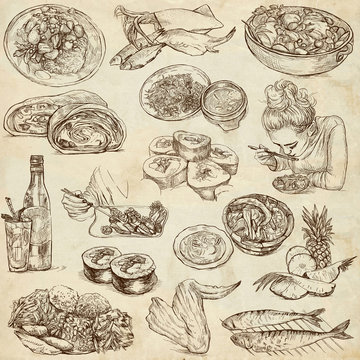 Food and Drinks around the World (paper set no. 5)