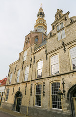 Fototapeta na wymiar Famous Town Hall of Zierikzee, Zeeland, The Netherlands