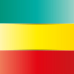 Paper banners background