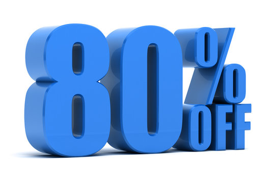 80 percent off