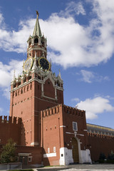 Fototapeta na wymiar Spasskaya tower
