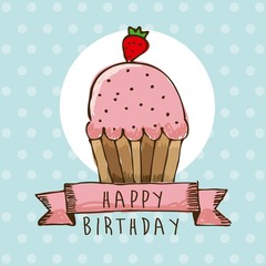 Happy birthday design