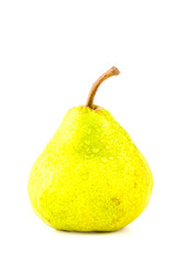 Pear isolated white background
