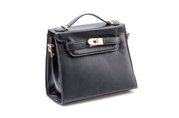 Handbag isolated white background