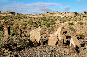 Volcanic Rocks Column