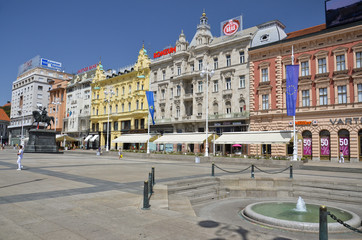 Piazza Ban Jelacic, Zagabria