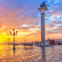 Obraz premium Sunrise in Venice