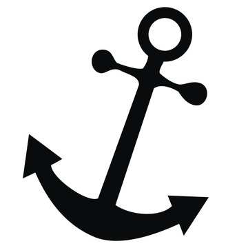 anchor - black